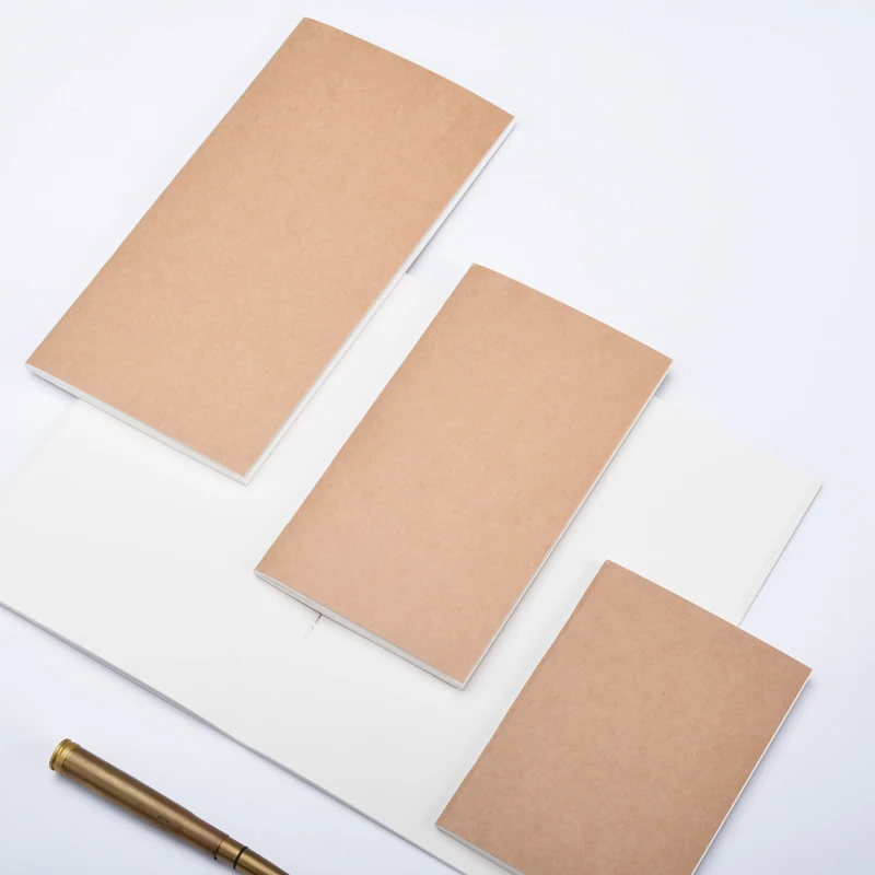 Vintage Leather Journal Notebook - أوراق تعبئة دفتر الملاحظات للمسافرين من