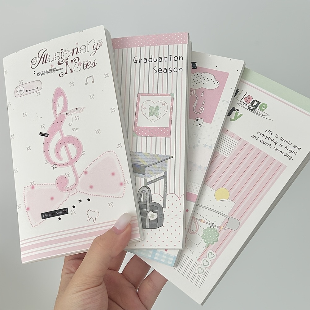 Blank Sheet Music Notebook - دفتر موسيقي كوري بحجم A6، مفكرة