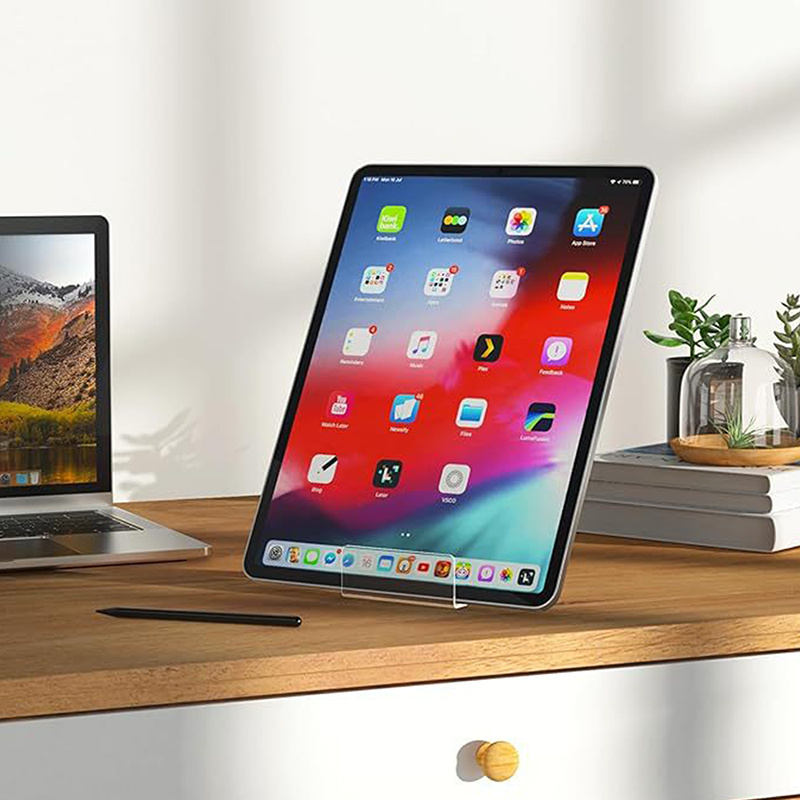 Clear Acrylic Book Stand Holder - حامل أكريليك للكتب المصورة، إطار شفاف