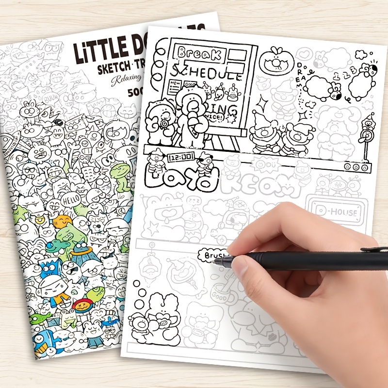 كتاب تلوين لرسم الرسومات المضح - مراجعة Adult Coloring Book Stress Relief وسعره