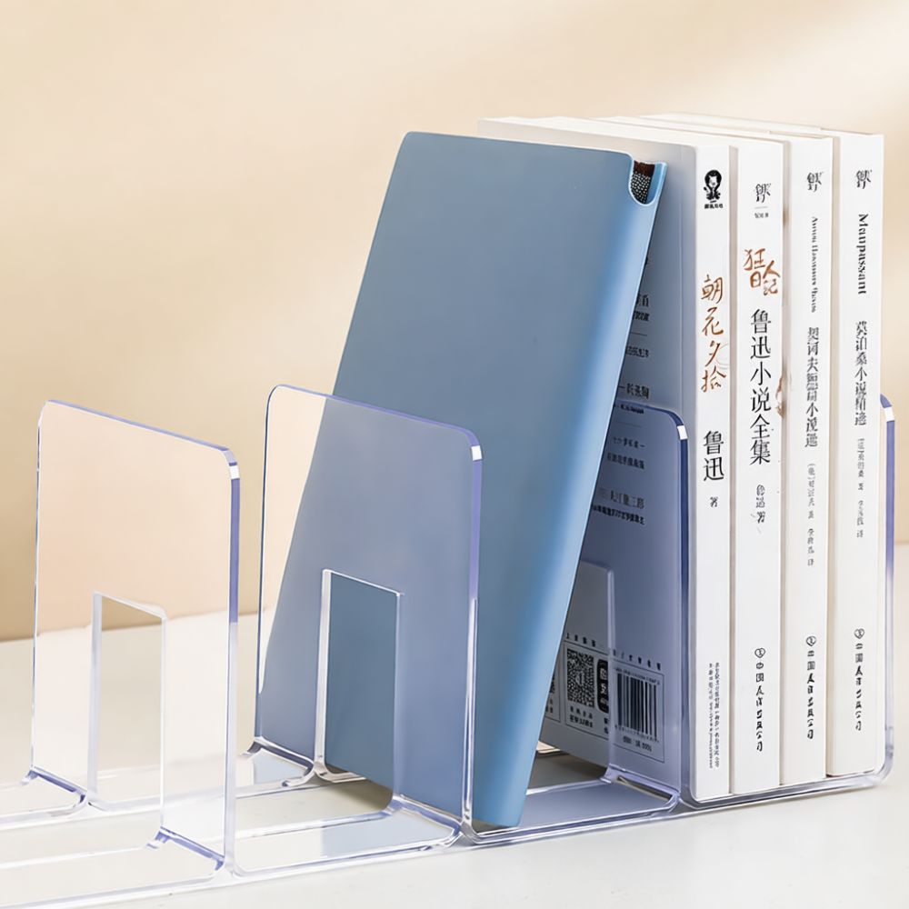 منظم مكتب أكريليك شفاف، حامل ك - مراجعة Clear Acrylic Book Stand Holder وسعره