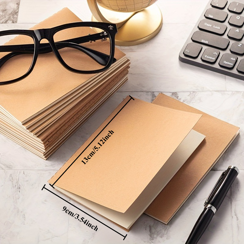 دفتر ملاحظات صغير 5/10/20 قطعة - مراجعة Vintage Leather Journal Notebook وسعره