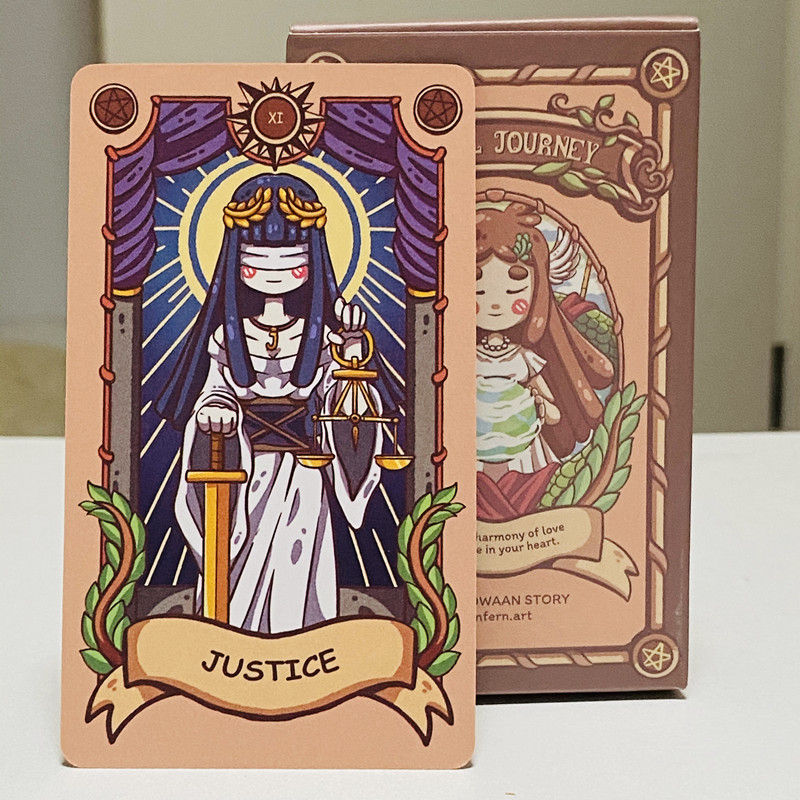 بطاقات التارو رحلة بهوية 79 قط - مراجعة Tarot Deck With Guidebook وسعره