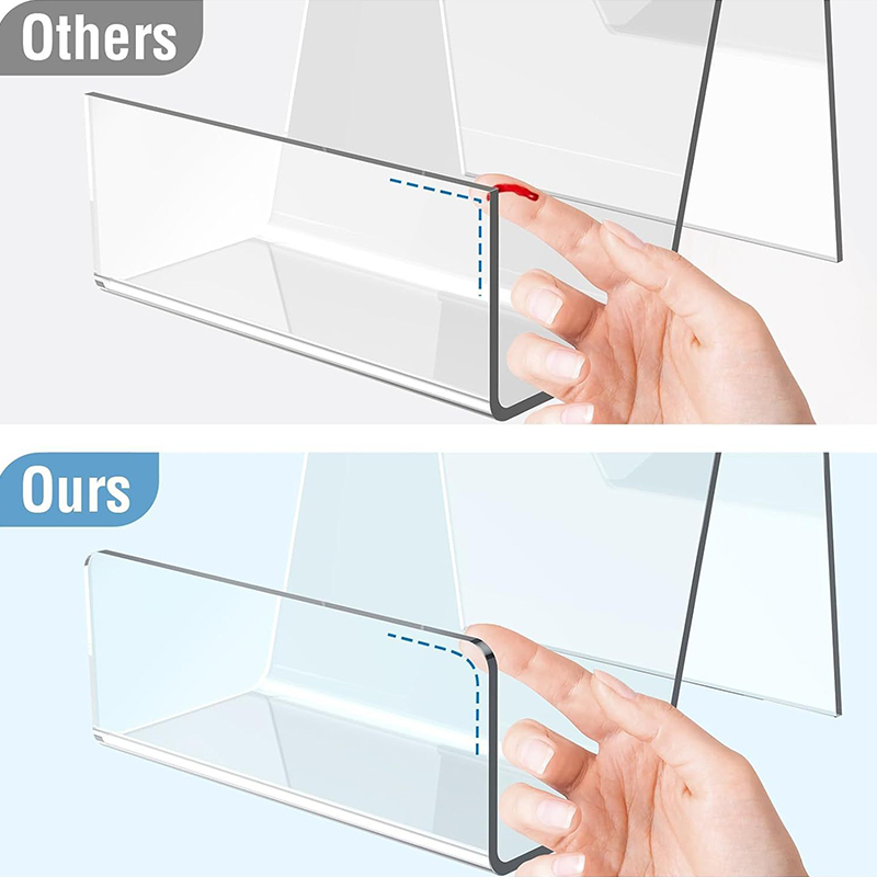 【M】حامل عرض كتب القصص المصورة  - مراجعة Clear Acrylic Book Stand Holder وسعره
