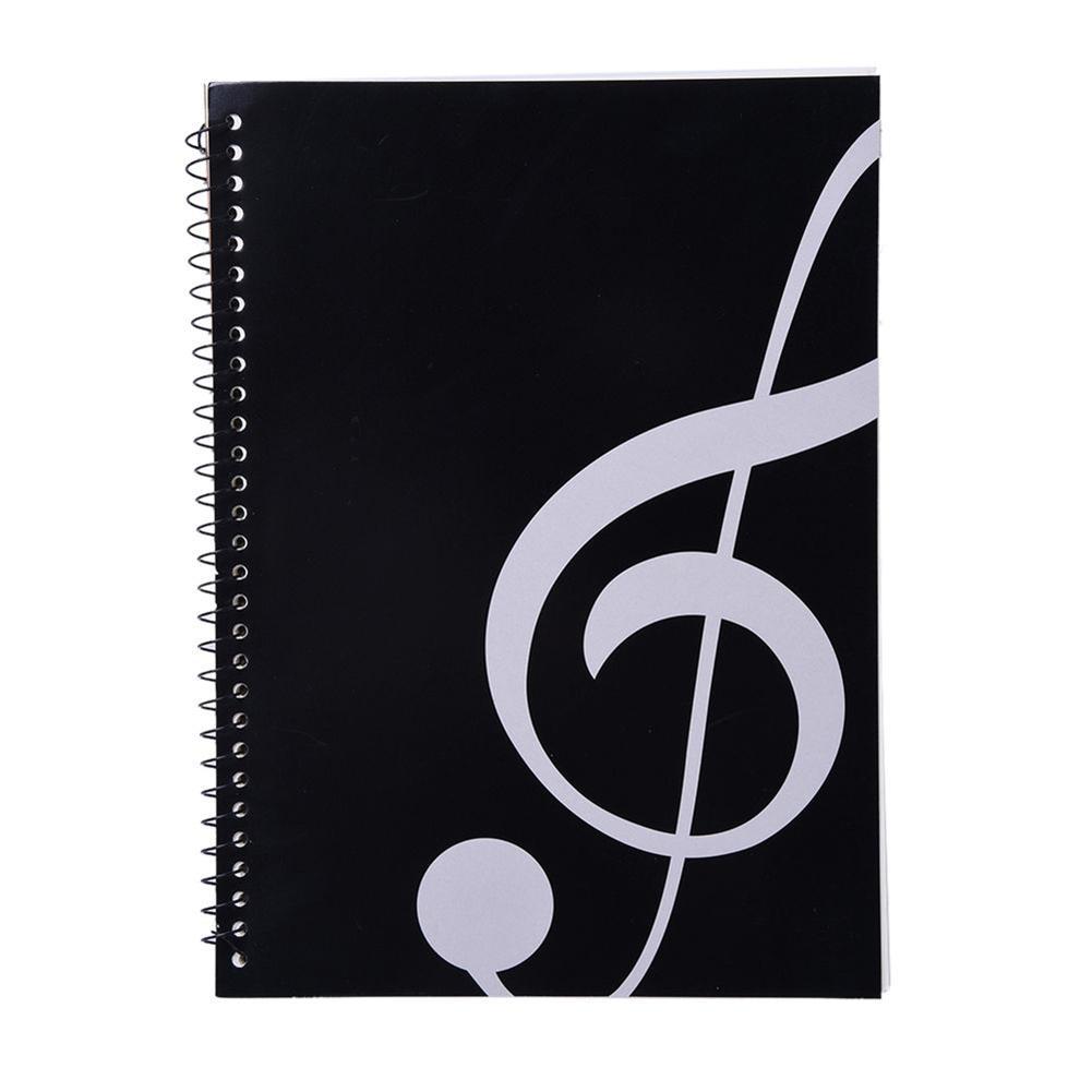 دفتر ملاحظات حلزوني من 50 صفحة - مراجعة Blank Sheet Music Notebook وسعره