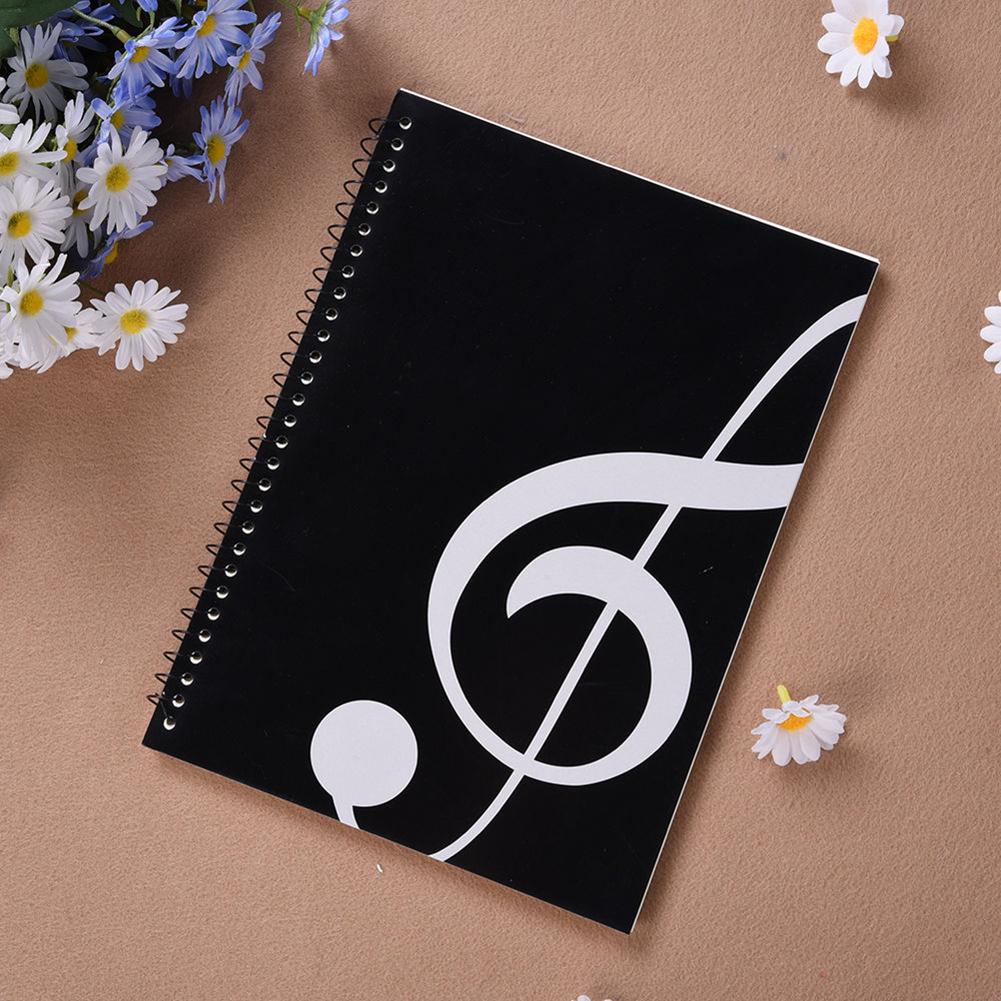 دفتر ملاحظات حلزوني من 50 صفحة - مراجعة Blank Sheet Music Notebook وسعره
