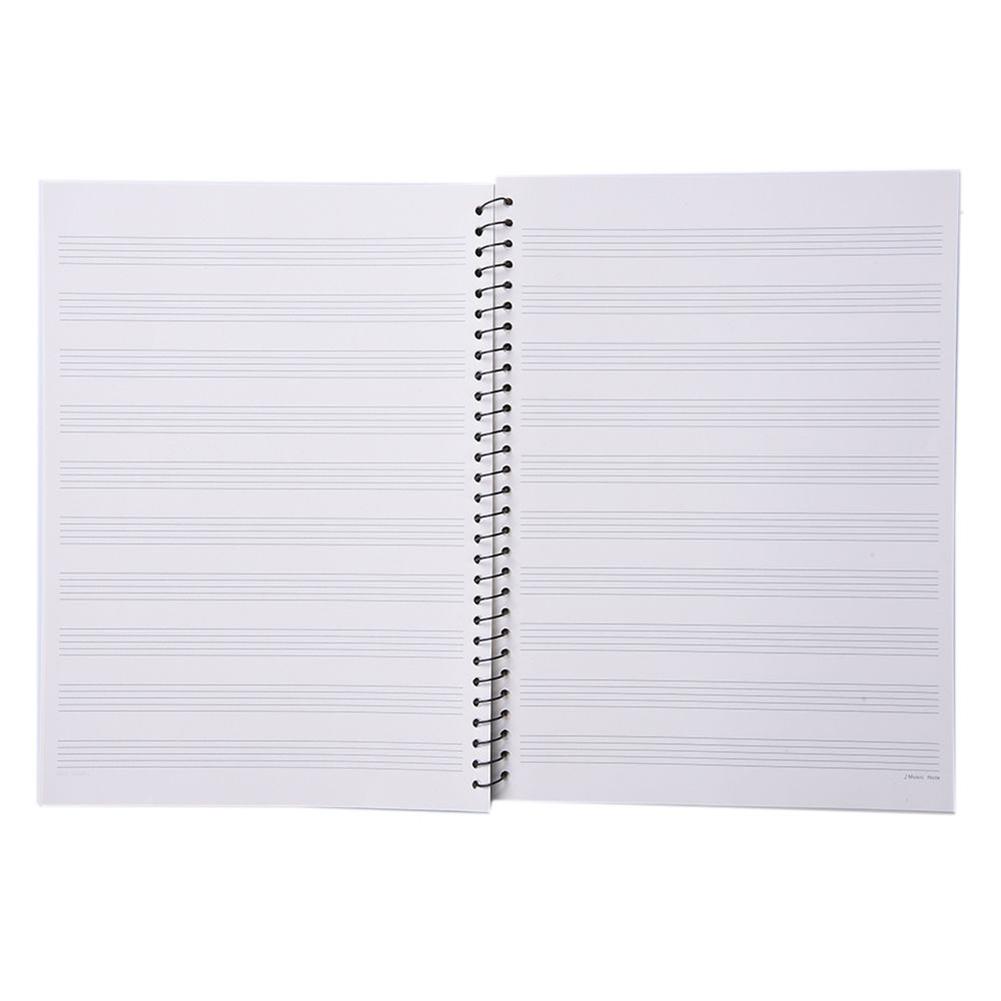 دفتر ملاحظات حلزوني من 50 صفحة - مراجعة Blank Sheet Music Notebook وسعره