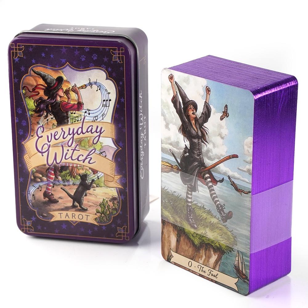 10.3*6 سنتيمتر التارو الساحرة  - مراجعة Tarot Deck With Guidebook وسعره