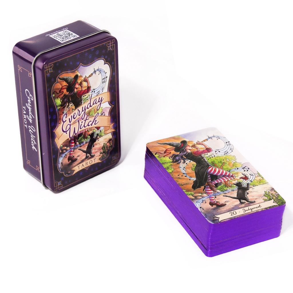 10.3*6 سنتيمتر التارو الساحرة  - مراجعة Tarot Deck With Guidebook وسعره