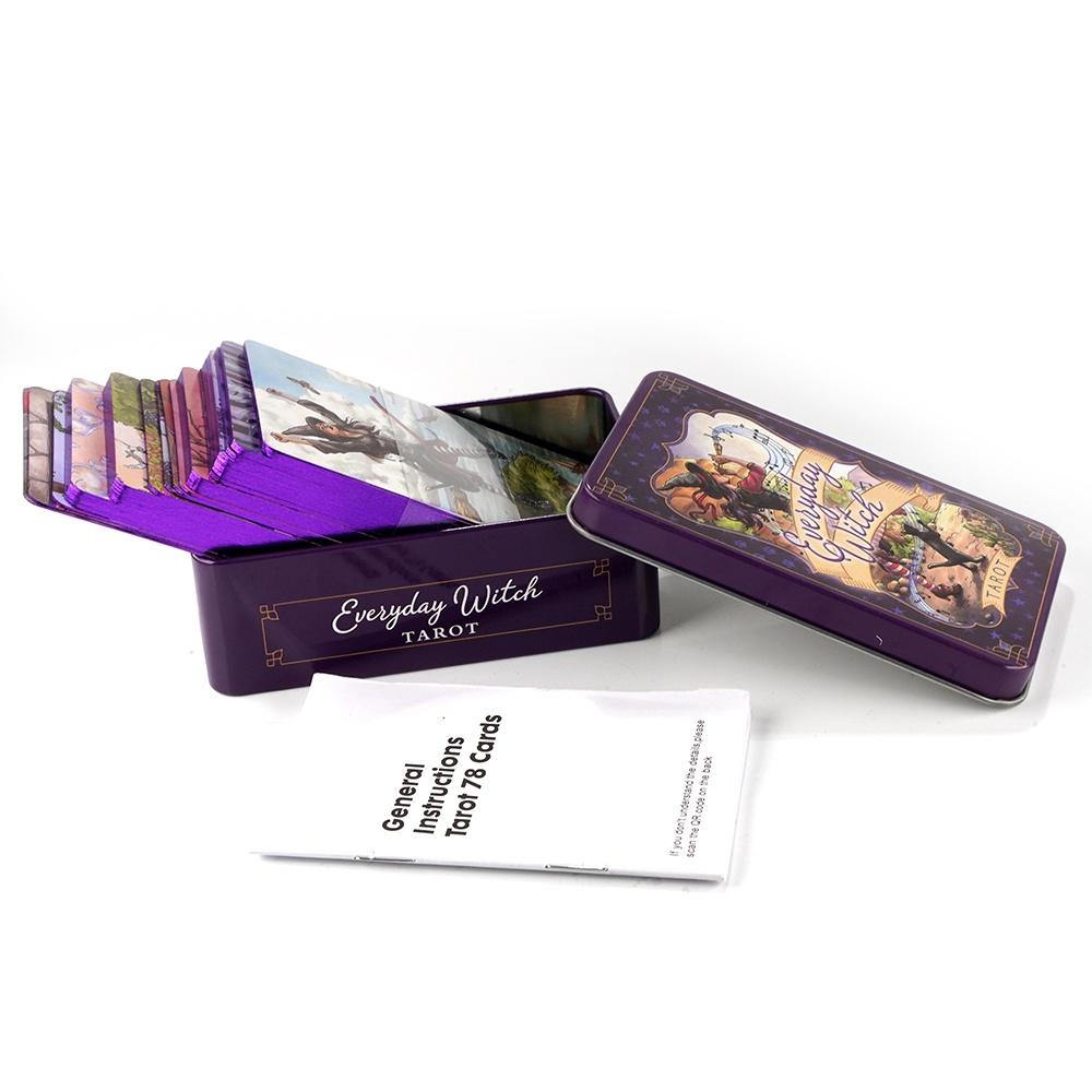 10.3*6 سنتيمتر التارو الساحرة  - مراجعة Tarot Deck With Guidebook وسعره