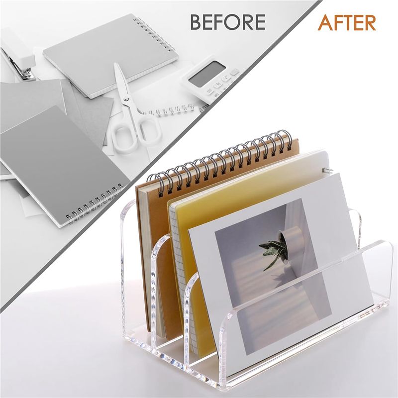 حامل ملفات أكريليك شفاف من فول - مراجعة Clear Acrylic Book Stand Holder وسعره